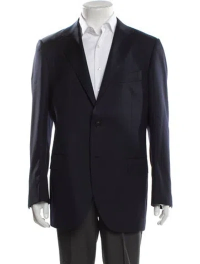 Pre-owned Suitsupply Wool Blazer In Blue