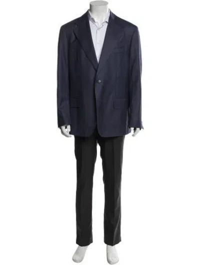 Pre-owned Suitsupply Wool Blazer In Blue