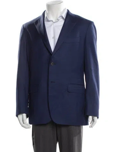Pre-owned Suitsupply Wool Blazer In Blue