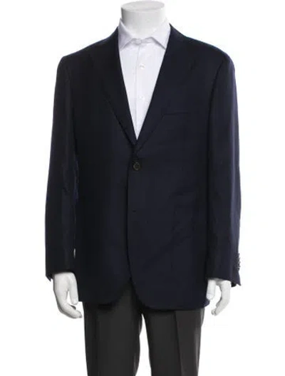Pre-owned Suitsupply Wool Blazer In Blue