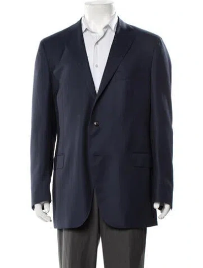 Pre-owned Suitsupply Wool Blazer In Blue