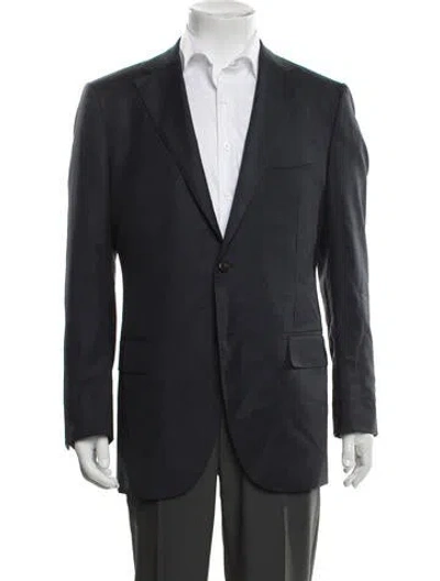 Pre-owned Suitsupply Wool Blazer In Blue