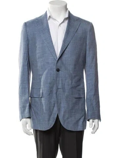 Pre-owned Suitsupply Wool Blazer In Blue