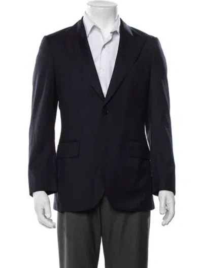 Pre-owned Suitsupply Wool Blazer In Blue