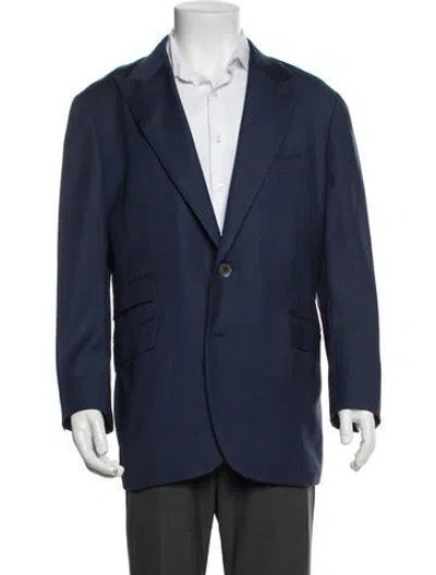 Pre-owned Suitsupply Wool Blazer In Blue