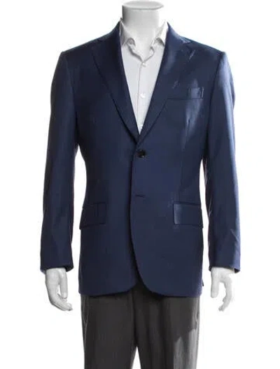 Pre-owned Suitsupply Wool Blazer In Blue