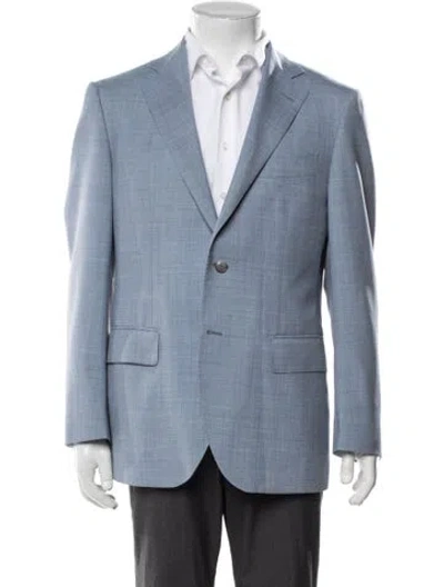Pre-owned Suitsupply Wool Blazer In Blue