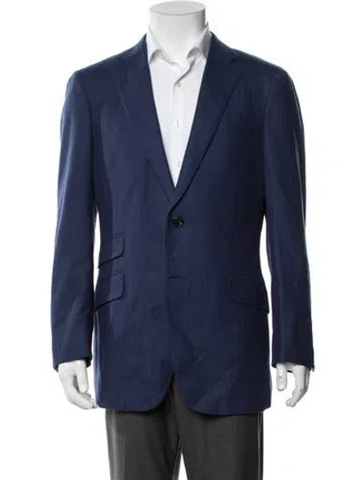 Pre-owned Suitsupply Wool Blazer In Blue