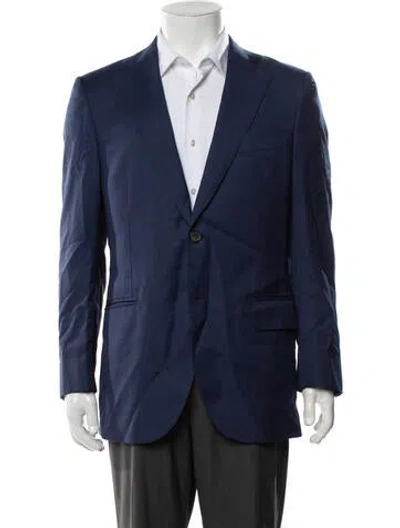 Pre-owned Suitsupply Wool Blazer In Blue