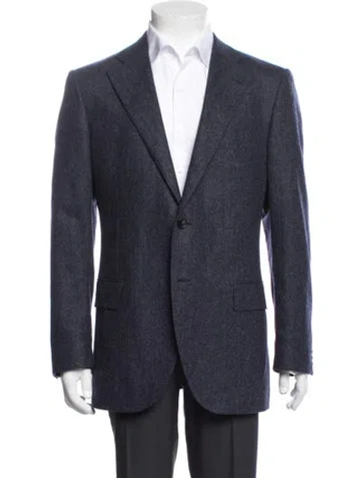 Pre-owned Suitsupply Wool Blazer In Blue