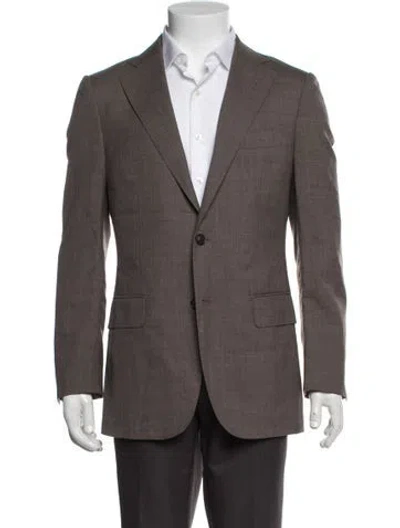 Pre-owned Suitsupply Wool Blazer In Brown