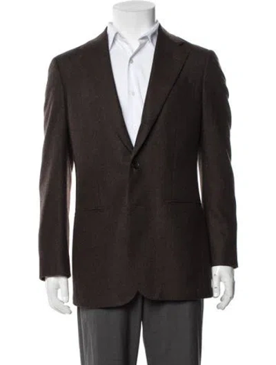 Pre-owned Suitsupply Wool Blazer In Brown