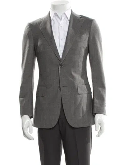 Pre-owned Suitsupply Wool Blazer In Gray