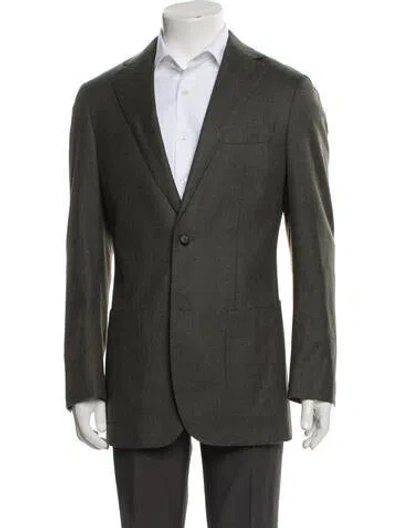 Pre-owned Suitsupply Wool Blazer In Green