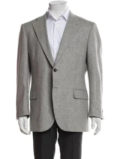 Pre-owned Suitsupply Wool Blazer In Grey