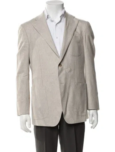 Pre-owned Suitsupply Wool Blazer In Neutrals