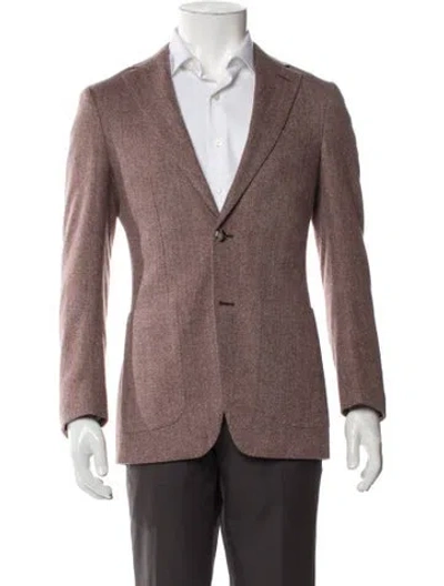 Pre-owned Suitsupply Wool Blazer In Red