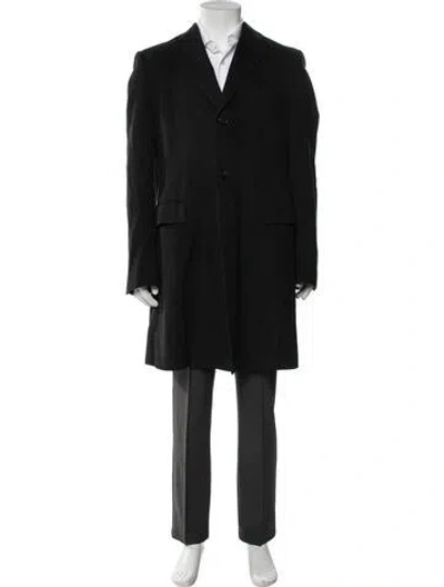 Pre-owned Suitsupply Wool Coat In Black