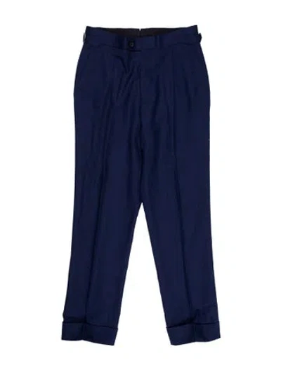 Pre-owned Suitsupply Wool Dress Pants In Blue