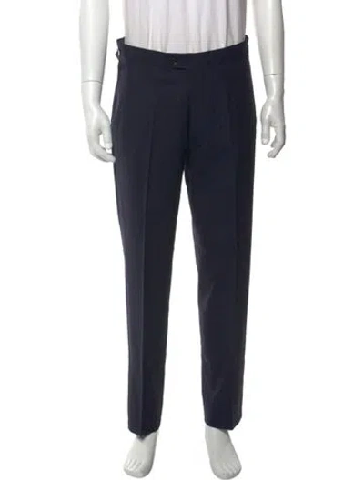 Pre-owned Suitsupply Wool Dress Pants In Blue