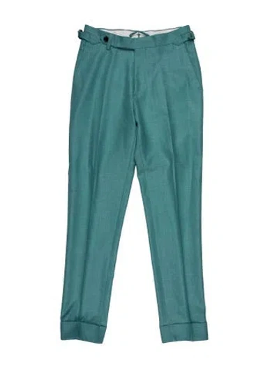 Pre-owned Suitsupply Wool Dress Pants In Blue