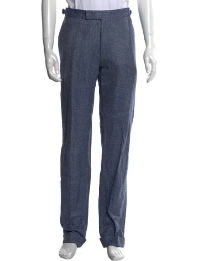 Pre-owned Suitsupply Wool Dress Pants In Blue