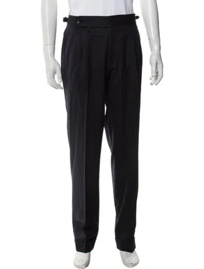 Pre-owned Suitsupply Wool Dress Pants In Blue