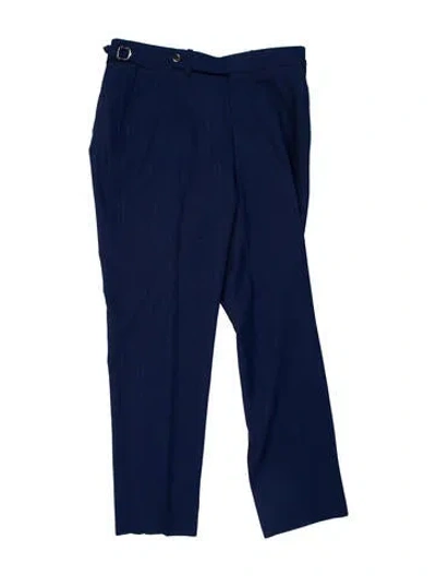 Pre-owned Suitsupply Wool Dress Pants In Blue