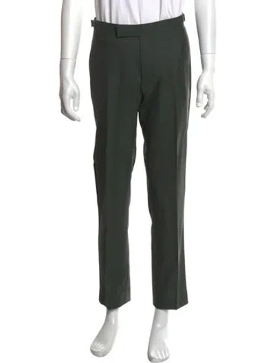 Pre-owned Suitsupply Wool Dress Pants In Green