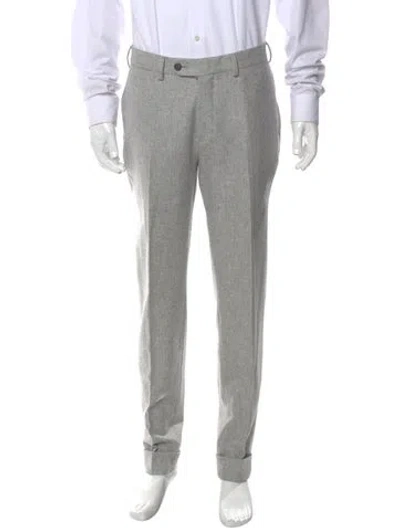 Pre-owned Suitsupply Wool Joggers In Gray