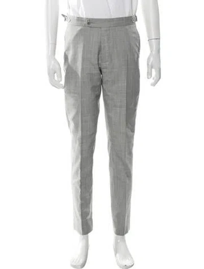 Pre-owned Suitsupply Wool Joggers In Gray