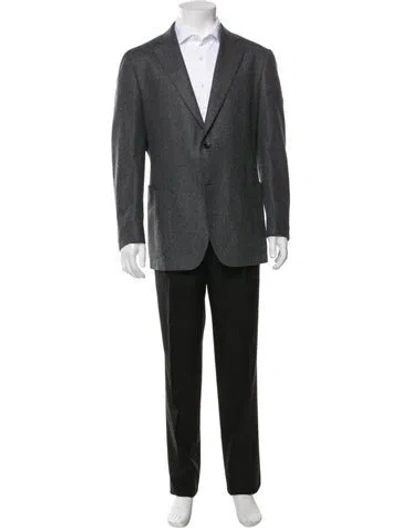 Pre-owned Suitsupply Wool Overcoat In Black