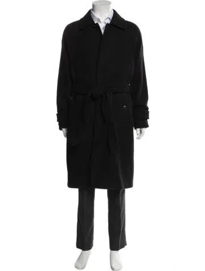 Pre-owned Suitsupply Wool Overcoat In Black