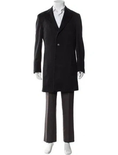 Pre-owned Suitsupply Wool Overcoat In Gray