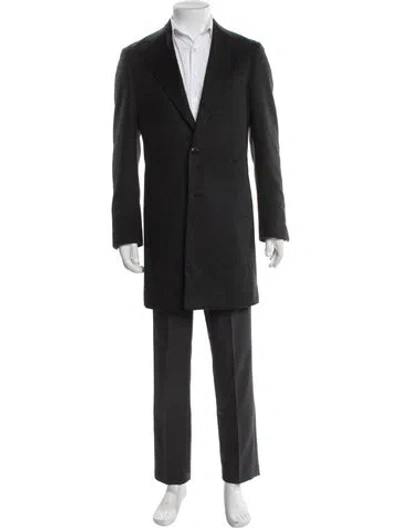 Pre-owned Suitsupply Wool Overcoat In Gray