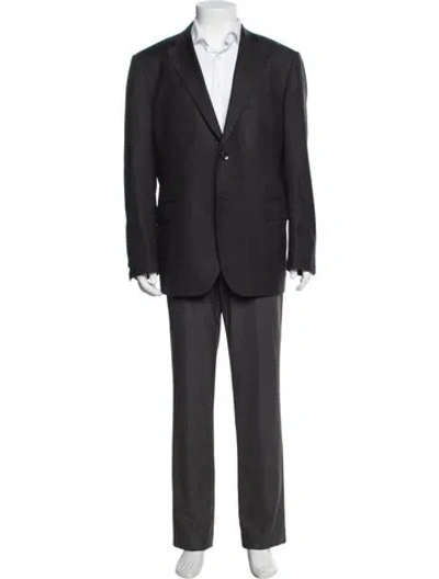Pre-owned Suitsupply Wool Overcoat In Grey