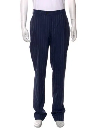 Pre-owned Suitsupply Wool Pants In Blue