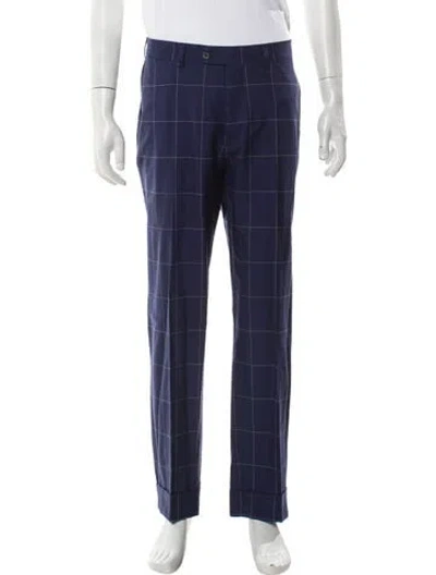 Pre-owned Suitsupply Wool Pants In Blue