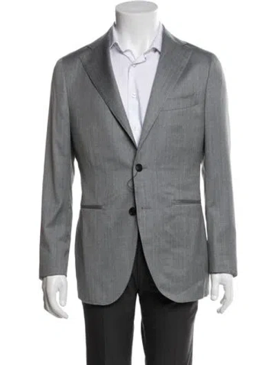 Pre-owned Suitsupply Wool Peacoat W/ Tags In Blue