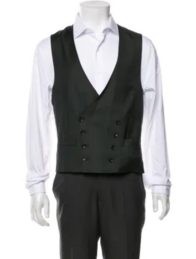 Pre-owned Suitsupply Wool Suit Vest In Green