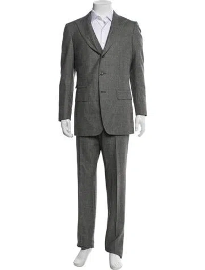 Pre-owned Suitsupply Wool Three-piece Suit In Gray