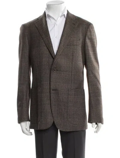 Pre-owned Suitsupply Wool Tweed Pattern Jacket In Multi