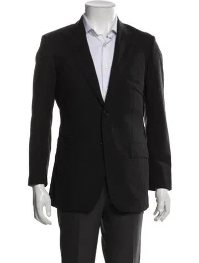 Pre-owned Suitsupply Wool Two-piece Blazer In Black