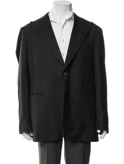 Pre-owned Suitsupply Wool Two-piece Blazer In Black