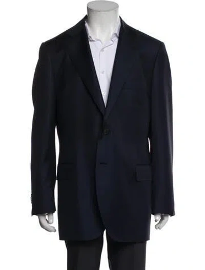 Pre-owned Suitsupply Wool Two-piece Blazer In Blue