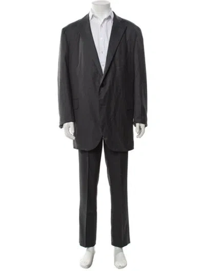 Pre-owned Suitsupply Wool Two-piece Blazer In Blue