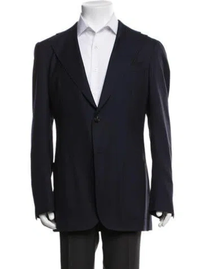 Pre-owned Suitsupply Wool Two-piece Blazer In Blue