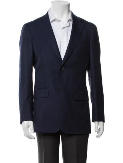 Pre-owned Suitsupply Wool Two-piece Blazer In Blue