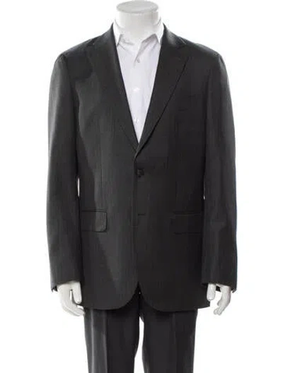 Pre-owned Suitsupply Wool Two-piece Blazer In Gray