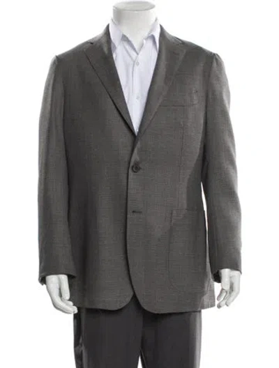 Pre-owned Suitsupply Wool Two-piece Blazer In Gray
